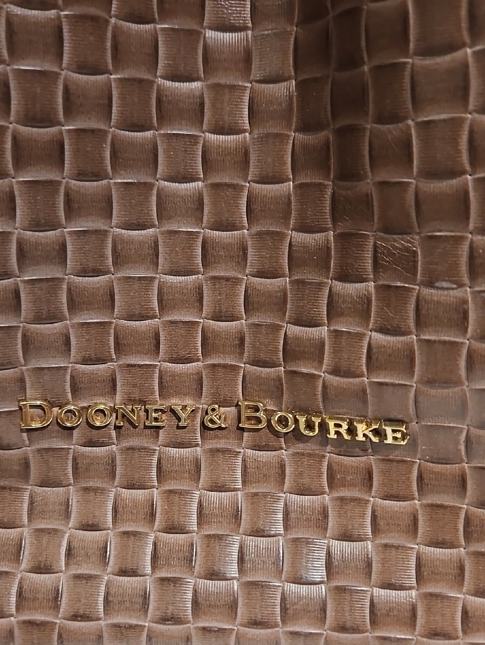 🤎 BIG WEEKEND SALE Dooney & Bourke Taupe Drawstring Hobo Bag - Picture 15 of 16